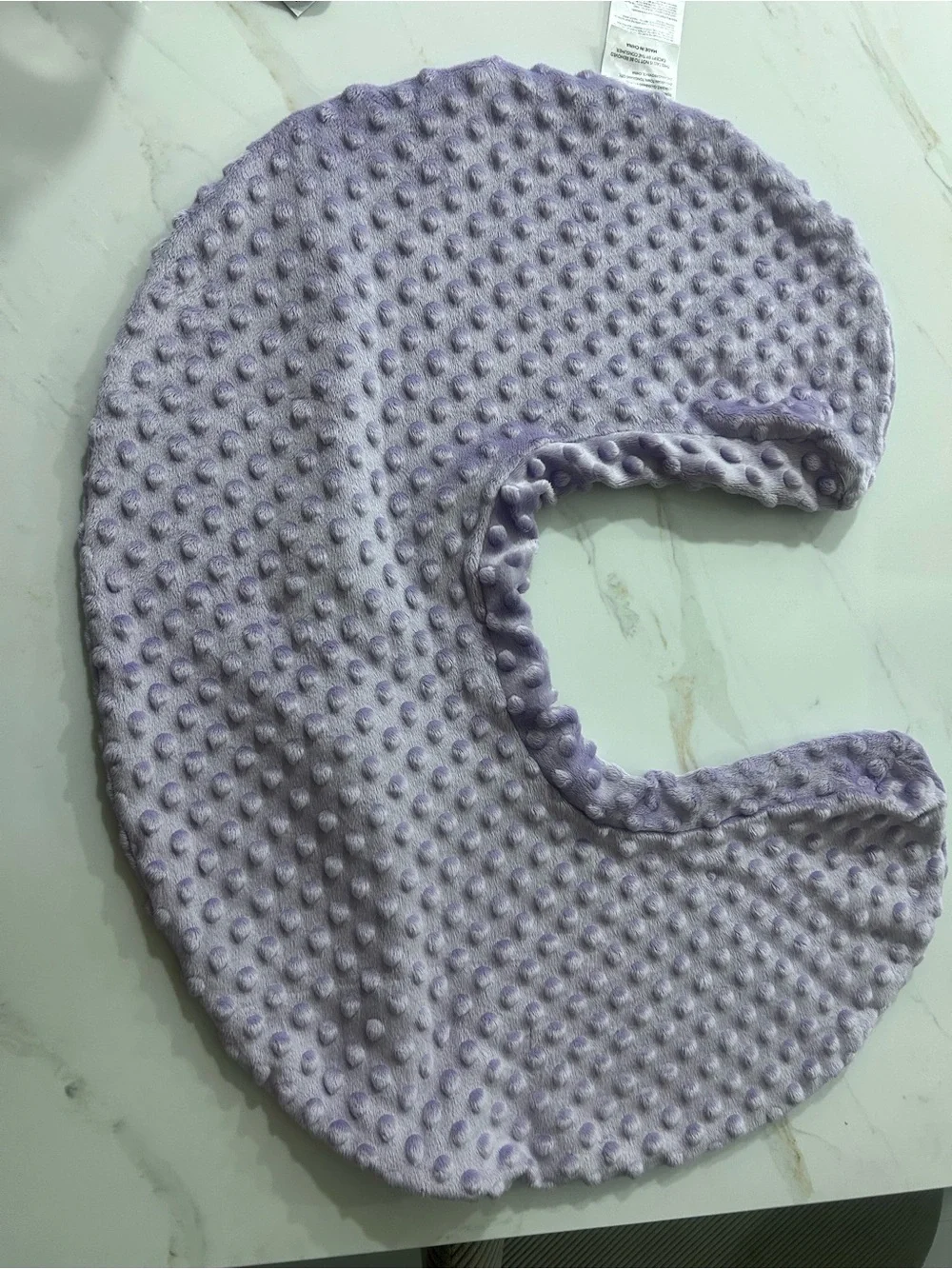 Amazon Lilac Minky Nursing Pillow Cover
